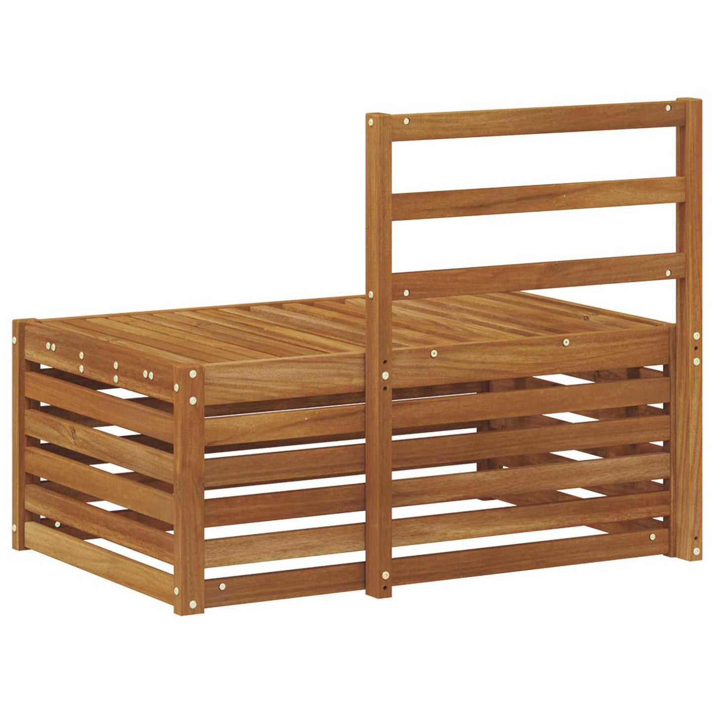 Canapea de exterior natural 91 x 63 x 73 cm