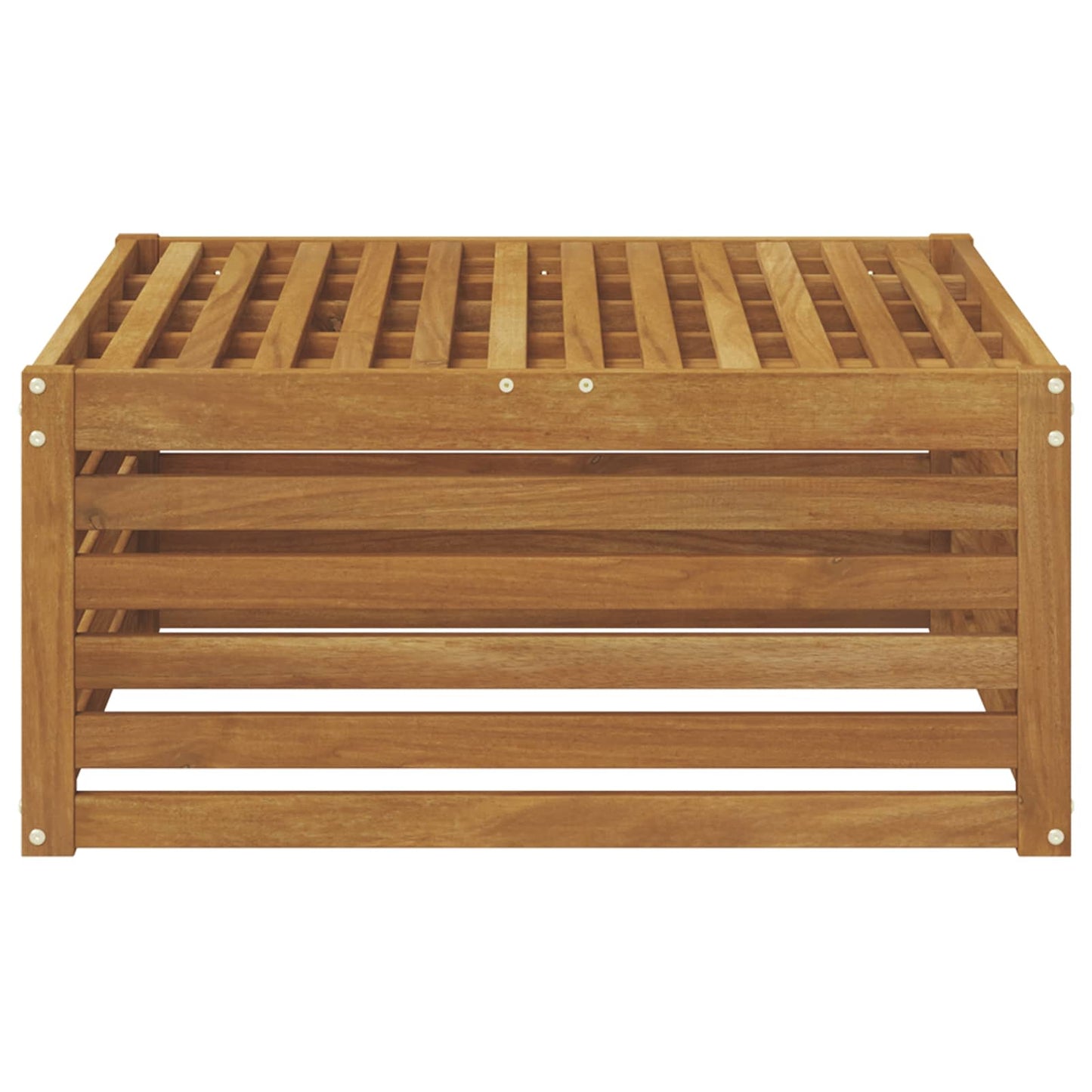 Taburet pentru exterior natural 79 x 79 x 37 cm