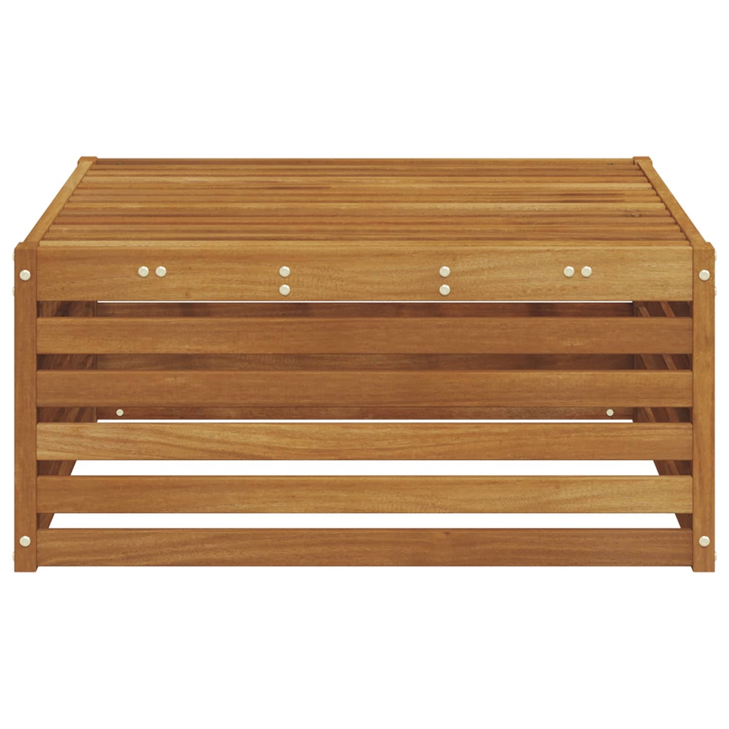 Taburet pentru exterior natural 79 x 79 x 37 cm