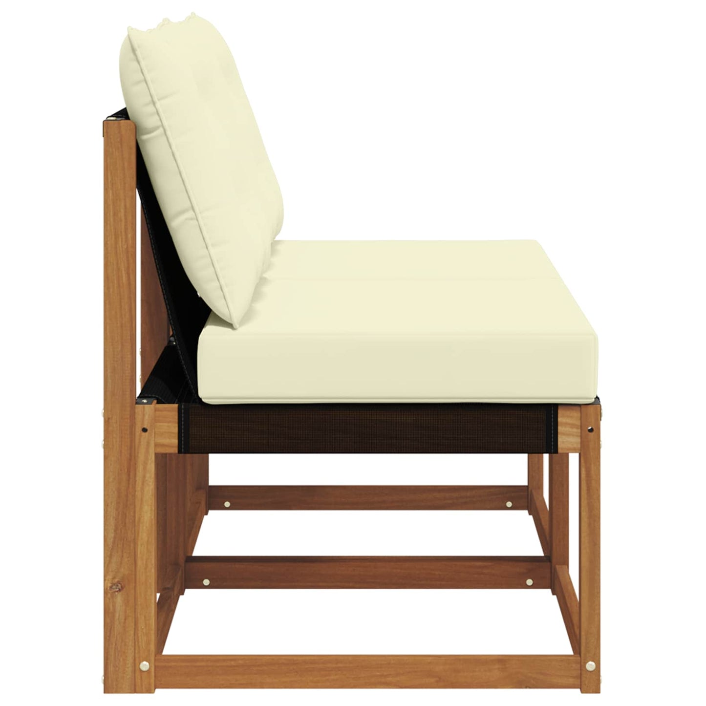 2 Bucată Canapea centrală pentru exterior