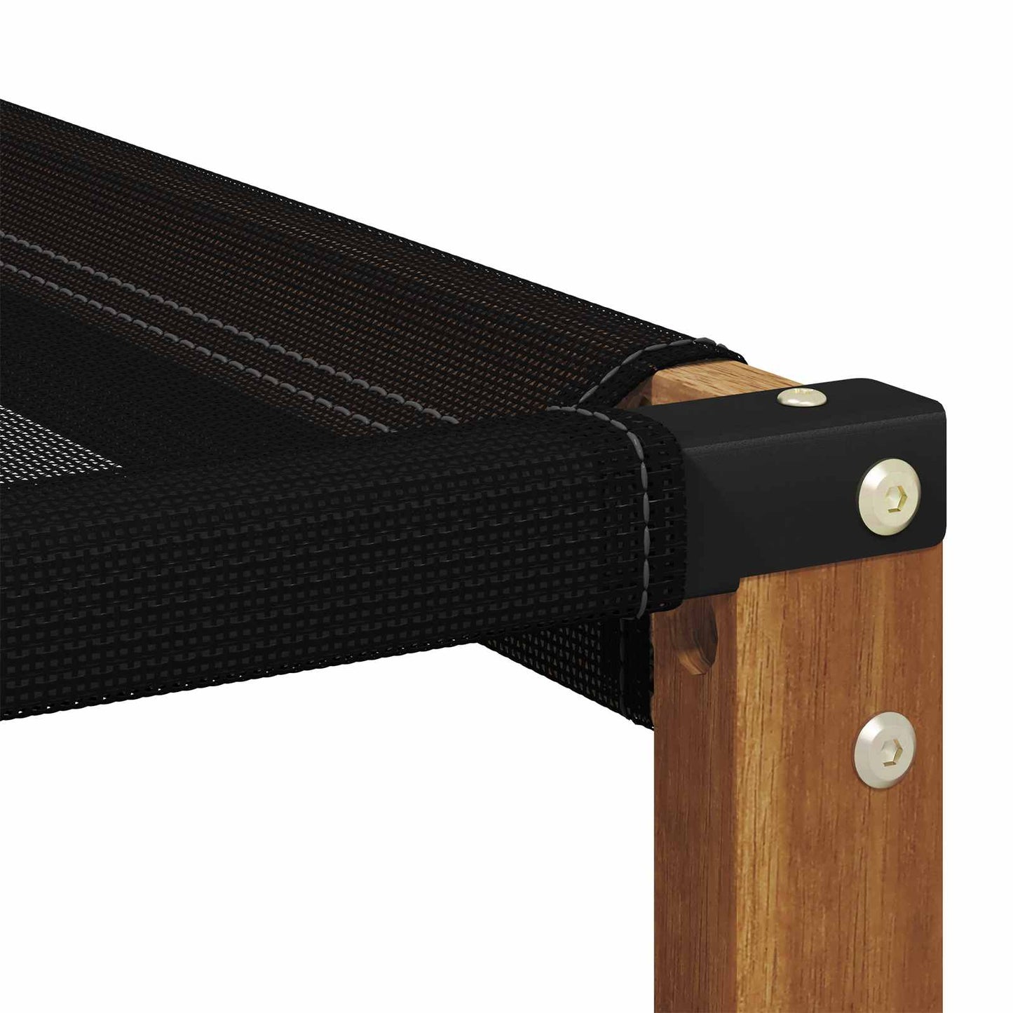 2 Bucată Canapea Medie pentru Exterior Lemn Solid de Acacia