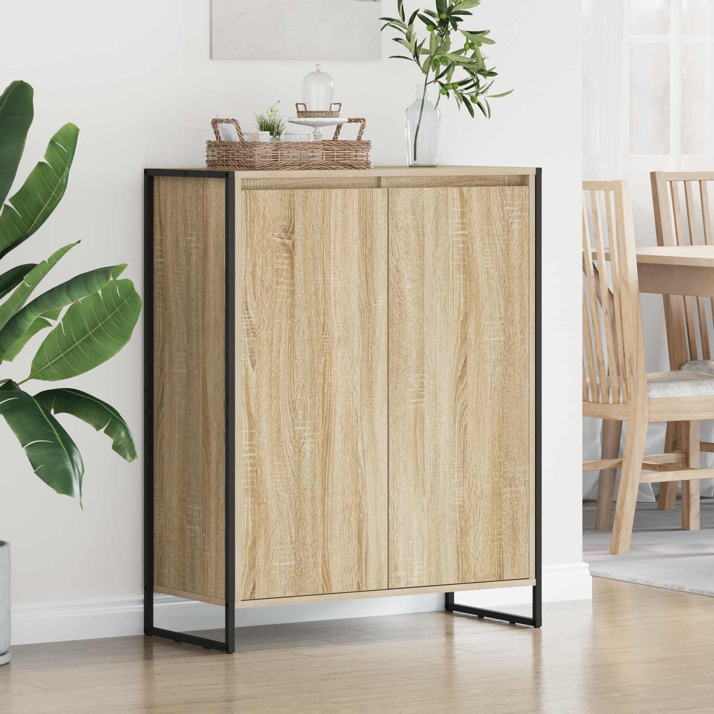 Dulap pentru pantofi Sonoma 79 x 36 x 100 cm Lemn compozit