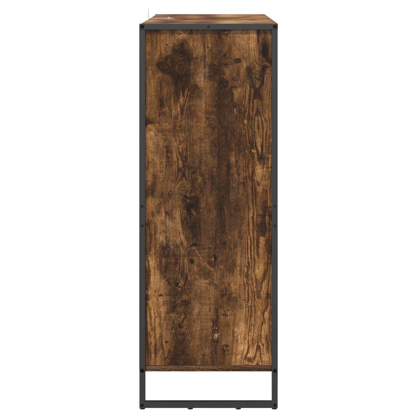 Dulap pentru pantofi cu ușă Stejar fumuriu 79 x 36 x 100 cm