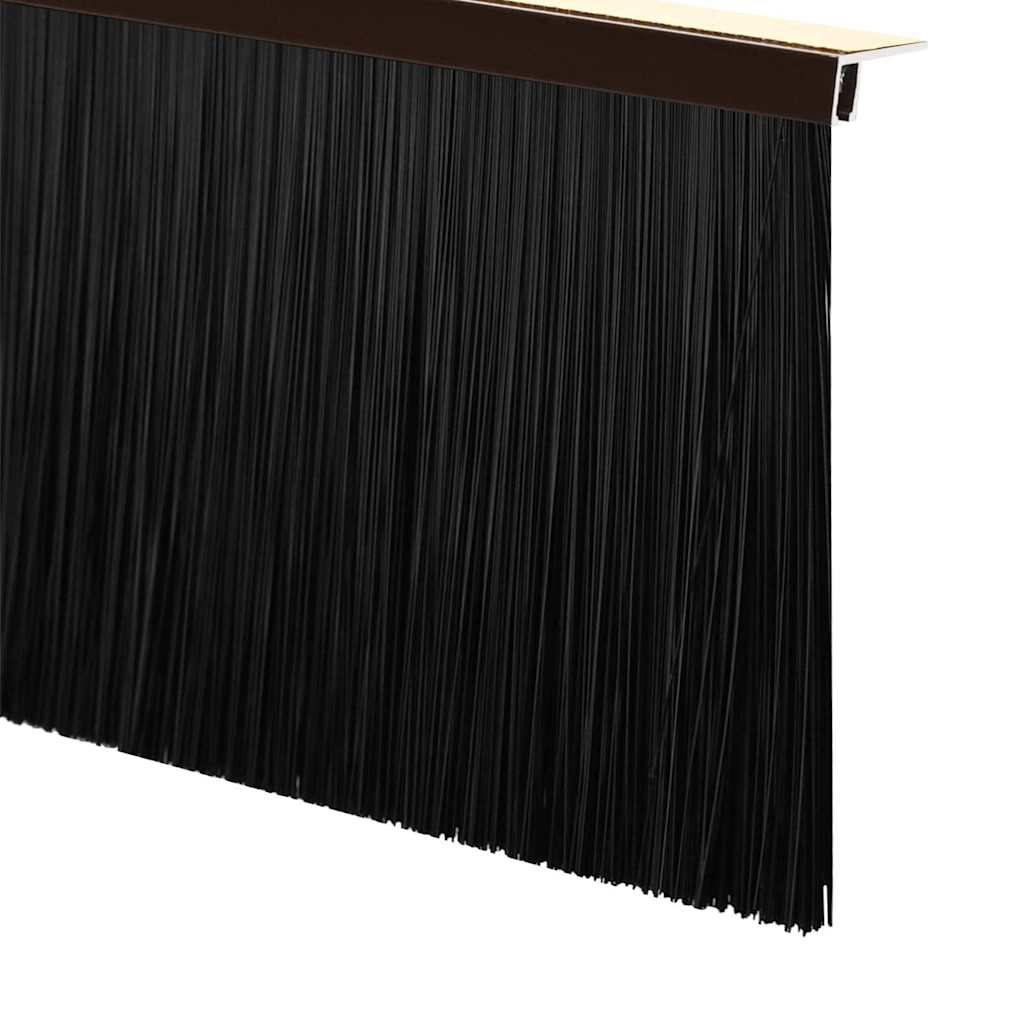 Dopuri pentru uși autoadezive 6 pcs Maro 100 cm