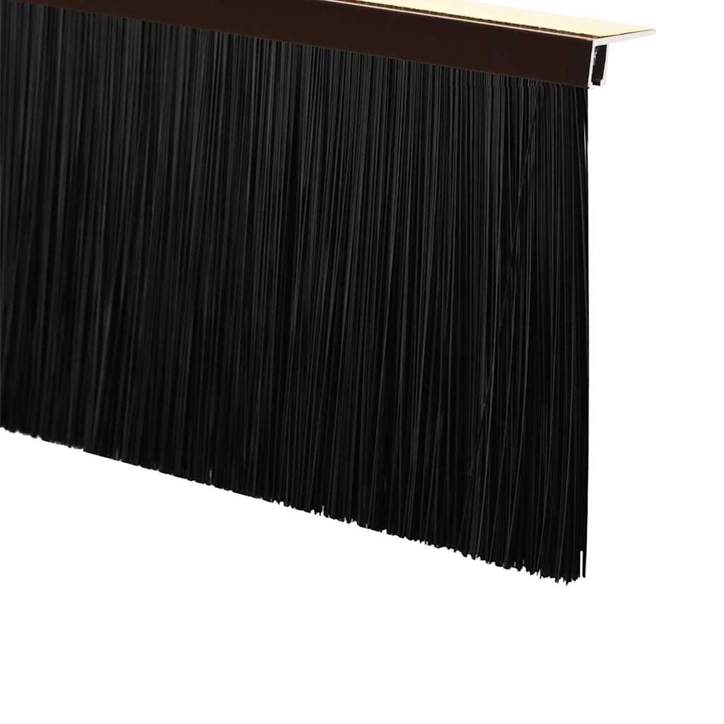 Dopuri pentru uși autoadezive 12 pcs Maro 100 cm