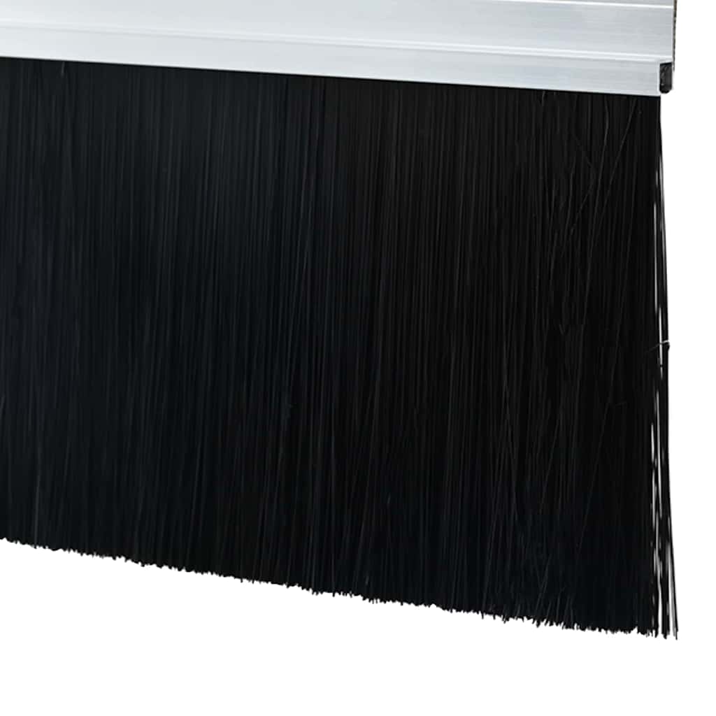 Dopuri pentru uși autoadezive 12 pcs Argintiu 100 cm