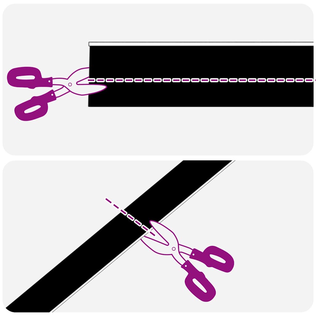 Dopuri pentru uși autoadezive 12 pcs Argintiu 100 cm