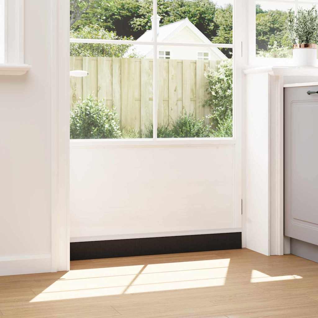 Dopuri pentru uși autoadezive 12 pcs Alb 100 cm