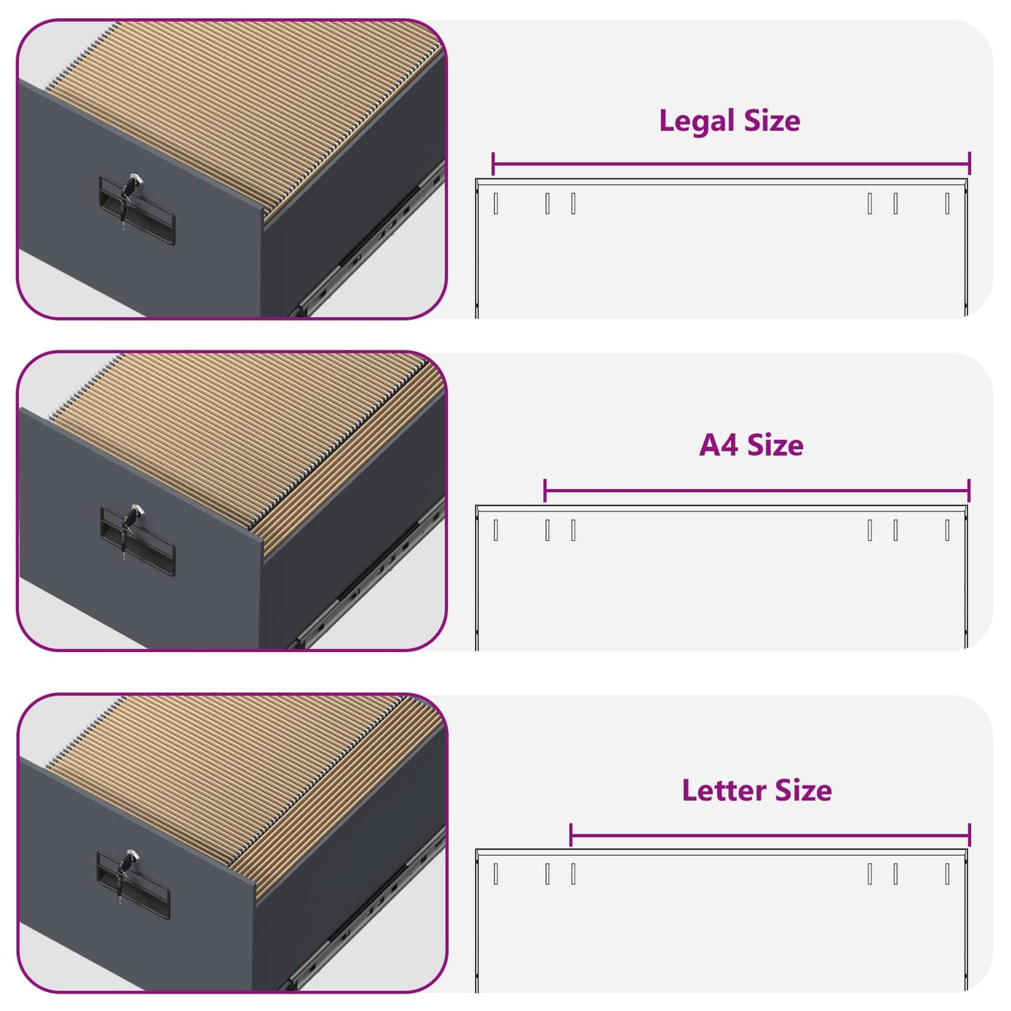 Dulap pentru Fișiere cu raft 2 pcs Antracit 44 x 50 x 106.5 cm