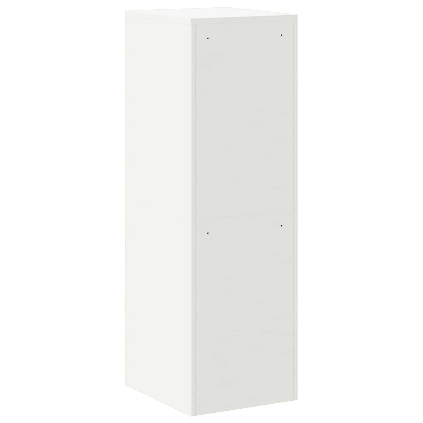 Dulap pentru Fișiere cu sertar 2 pcs Alb 44 x 50 x 106.5 cm