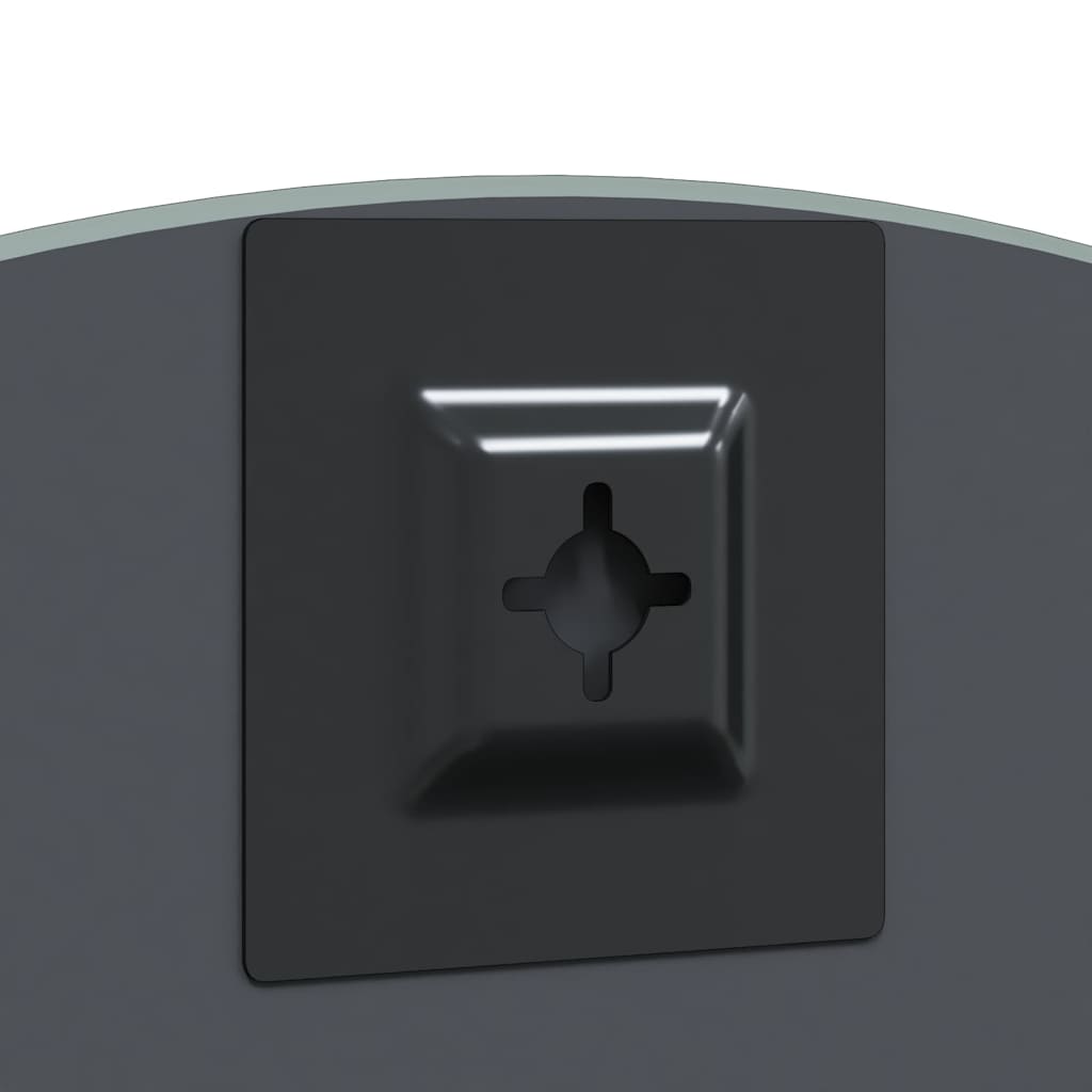 Ogledna de perete Rotund Ø 70 cm sticlă securizată