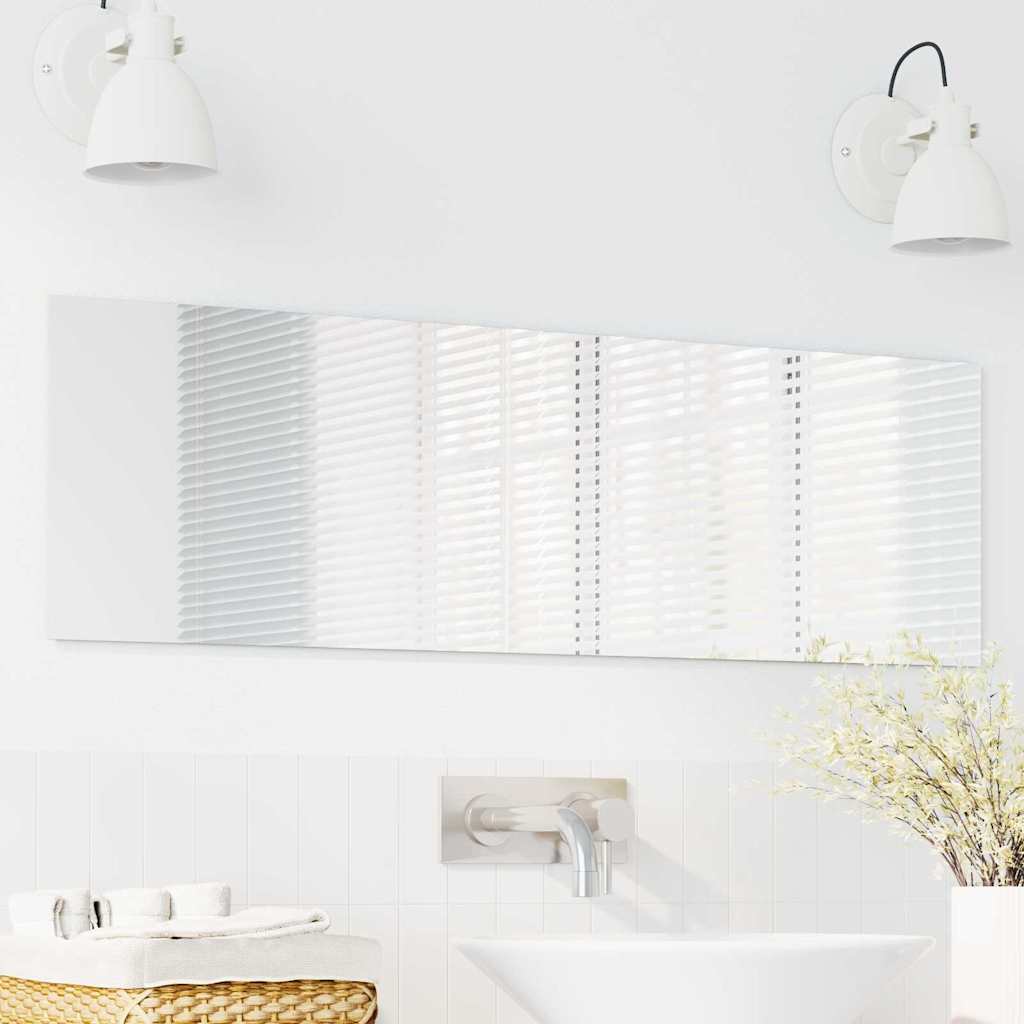 Ogledna de perete Dreptunghiular 30 x 100 cm sticlă securizată