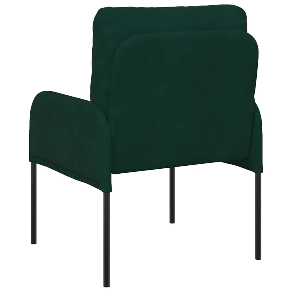 Canapele cu pernă 55cm Verde închis placaj
