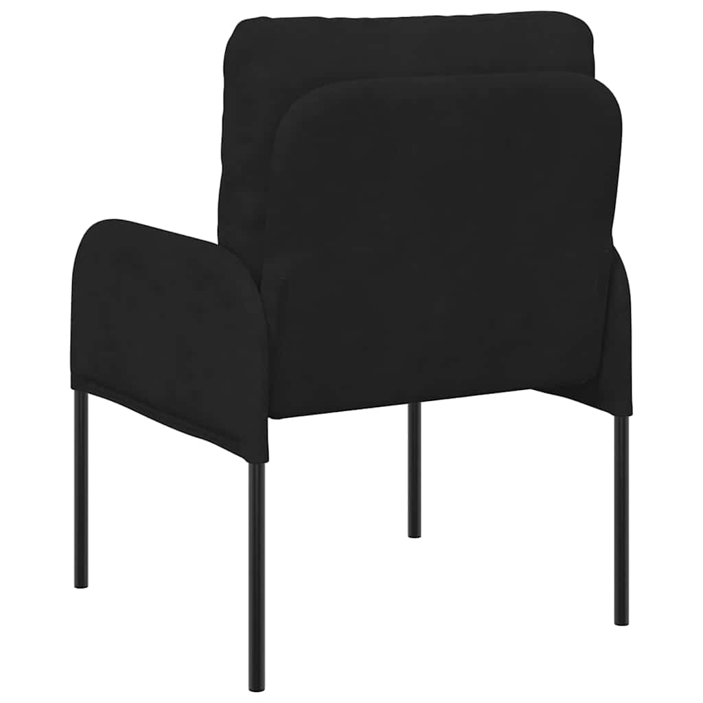 Canapele cu pernă 55cm Negru placaj