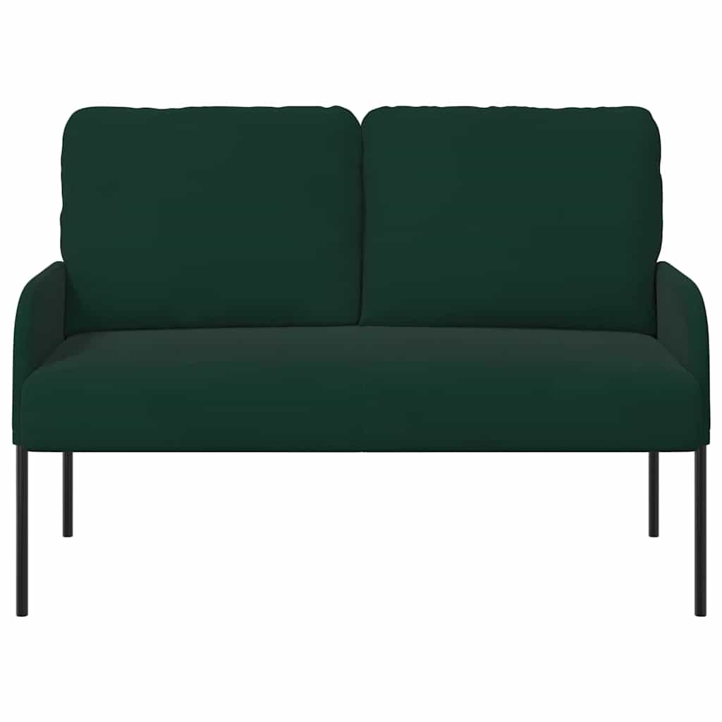 Canapele cu pernă 110cm Verde închis placaj