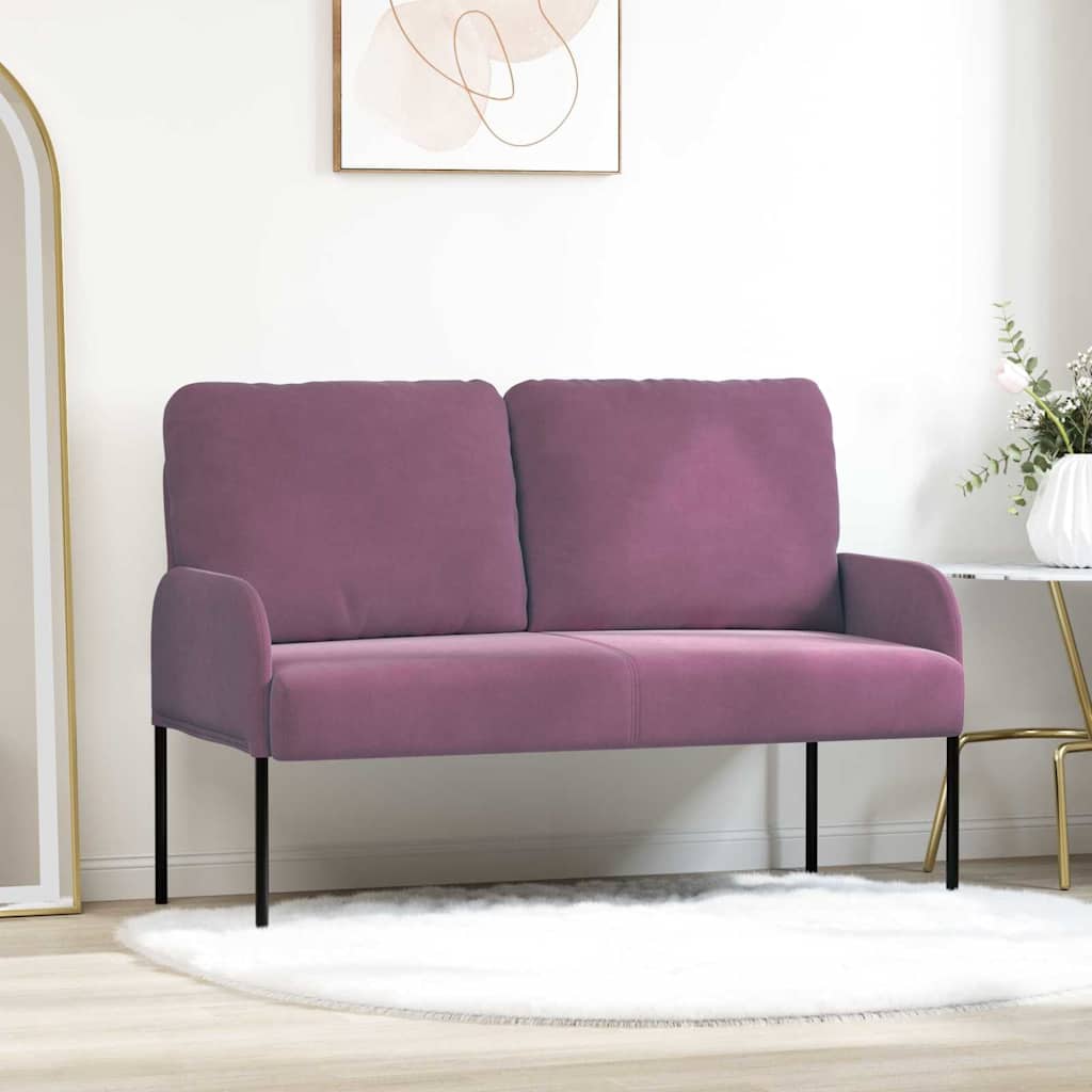 Canapele cu pernă 110cm Violet placaj