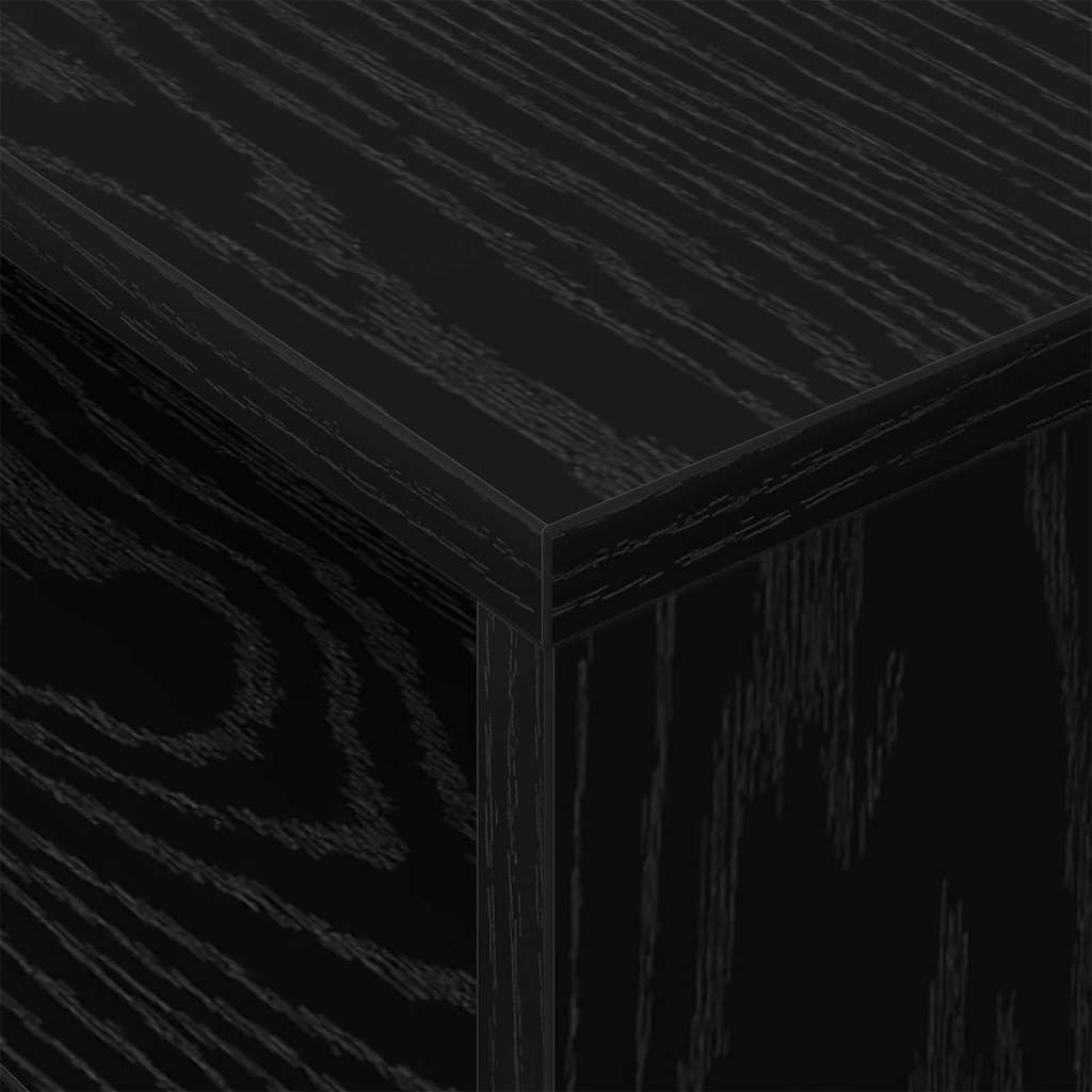 Masă laterală Stejar Negru 40,5 x 40 x 45 cm Lemn compozit