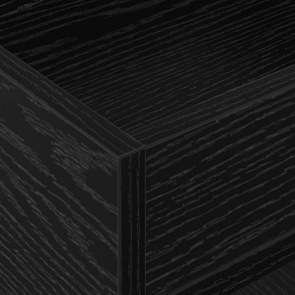 Masă laterală 2 pcs Stejar Negru 30 x 30 x 56 cm Lemn compozit