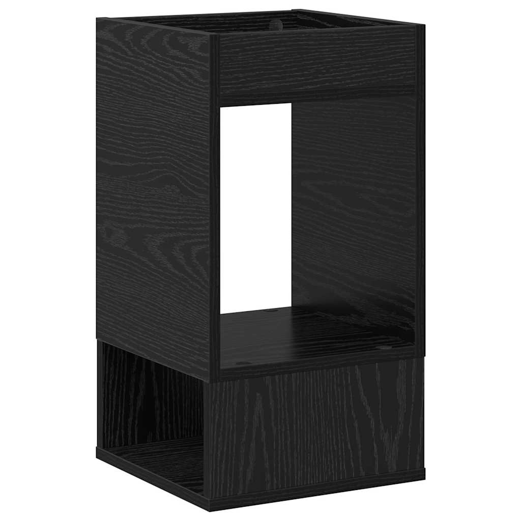 Masă laterală 2 pcs Stejar Negru 30 x 30 x 56 cm Lemn compozit