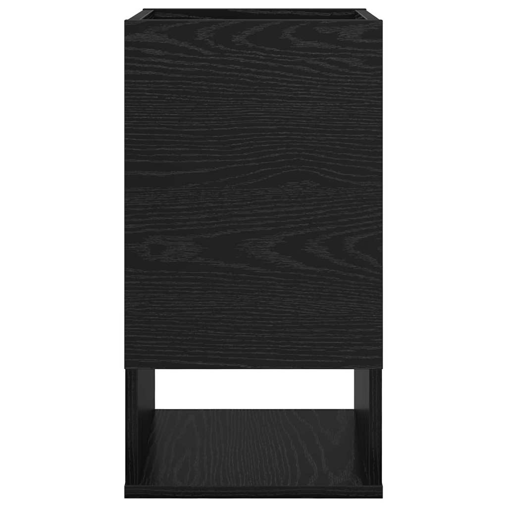 Masă laterală 2 pcs Stejar Negru 30 x 30 x 56 cm Lemn compozit