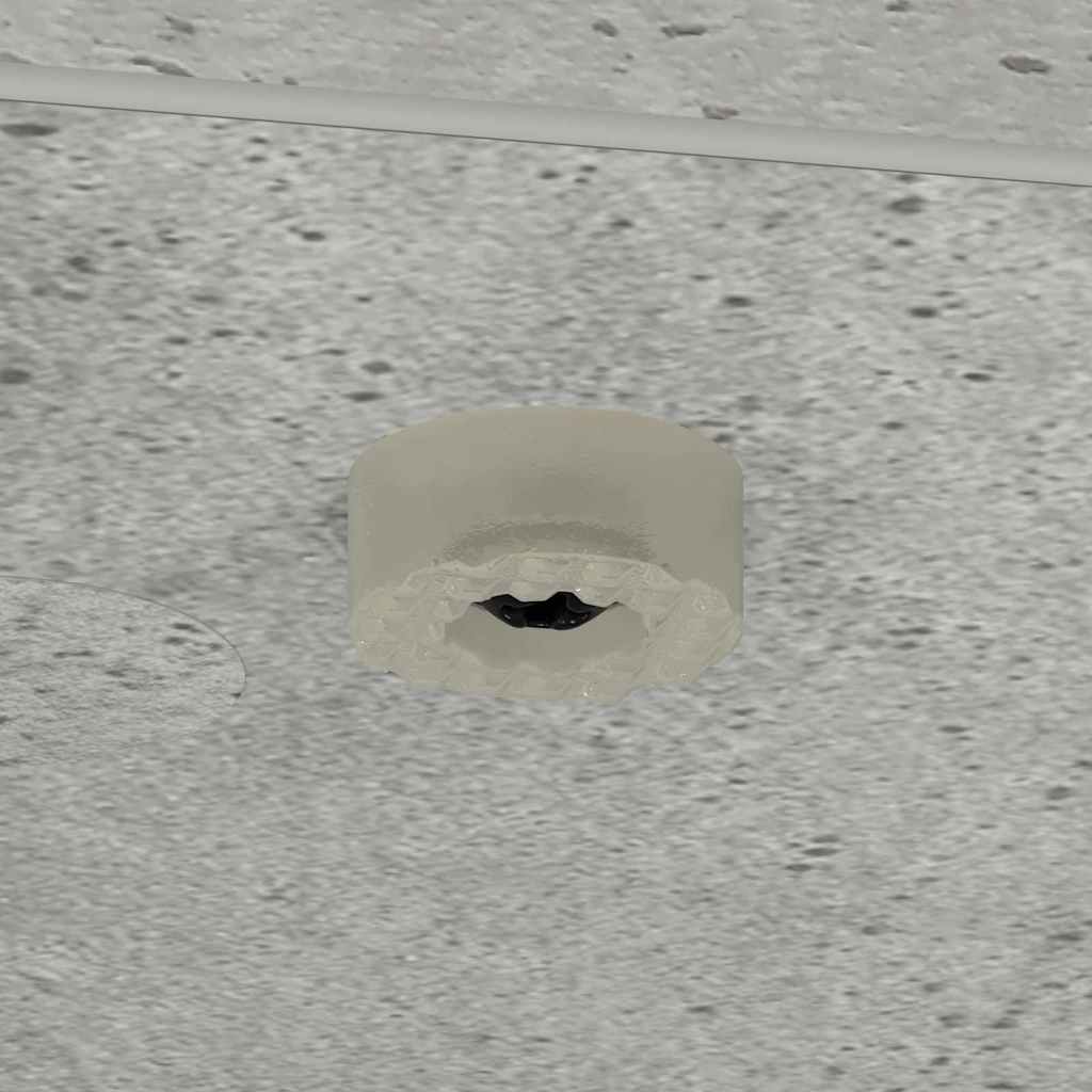 Masă laterală Gri din beton 30 x 30 x 56 cm Lemn compozit