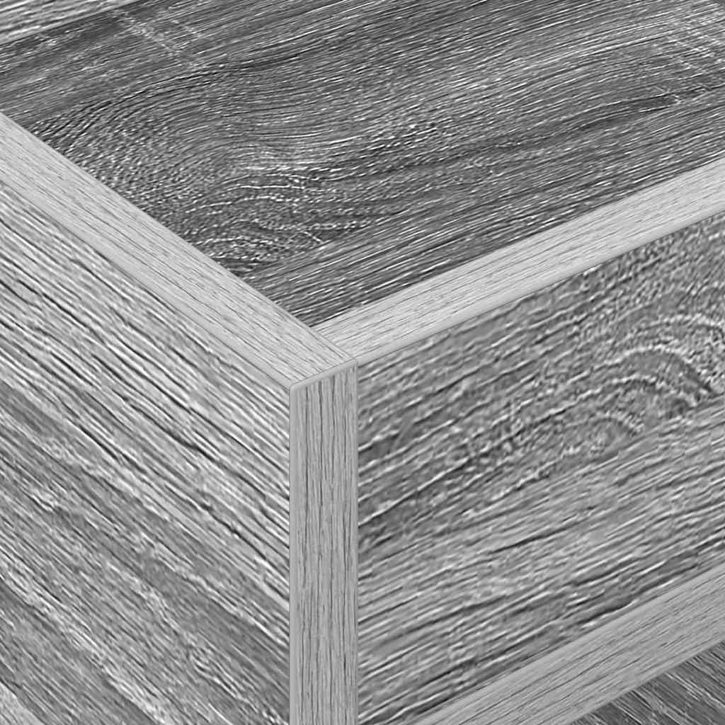 Masă laterală 2 pcs Gri Sonoma 30 x 30 x 56 cm Lemn compozit