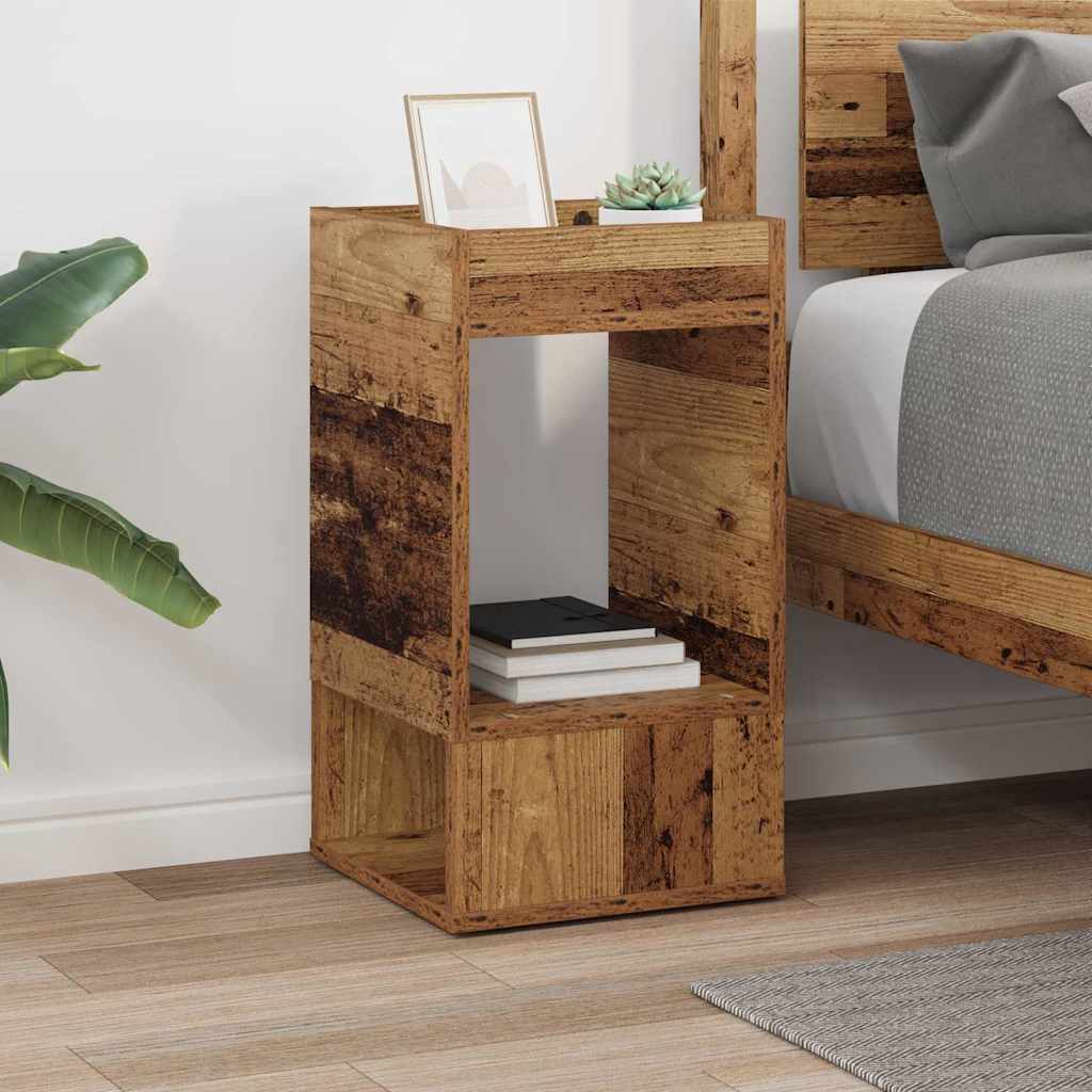 Masă laterală Lemn vechi 30 x 30 x 56 cm Lemn compozit