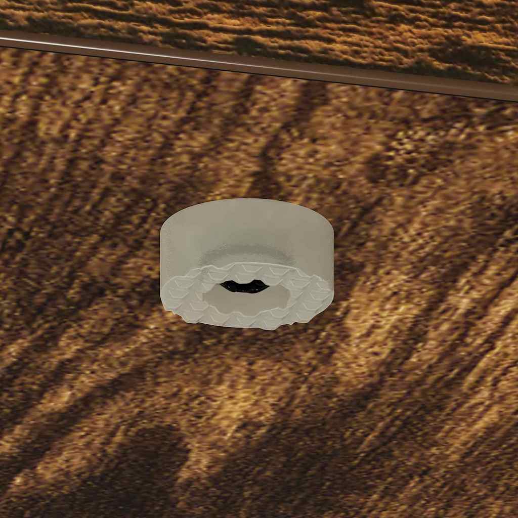 Masă laterală 2 pcs Stejar fumuriu 40 x 40 x 56 cm