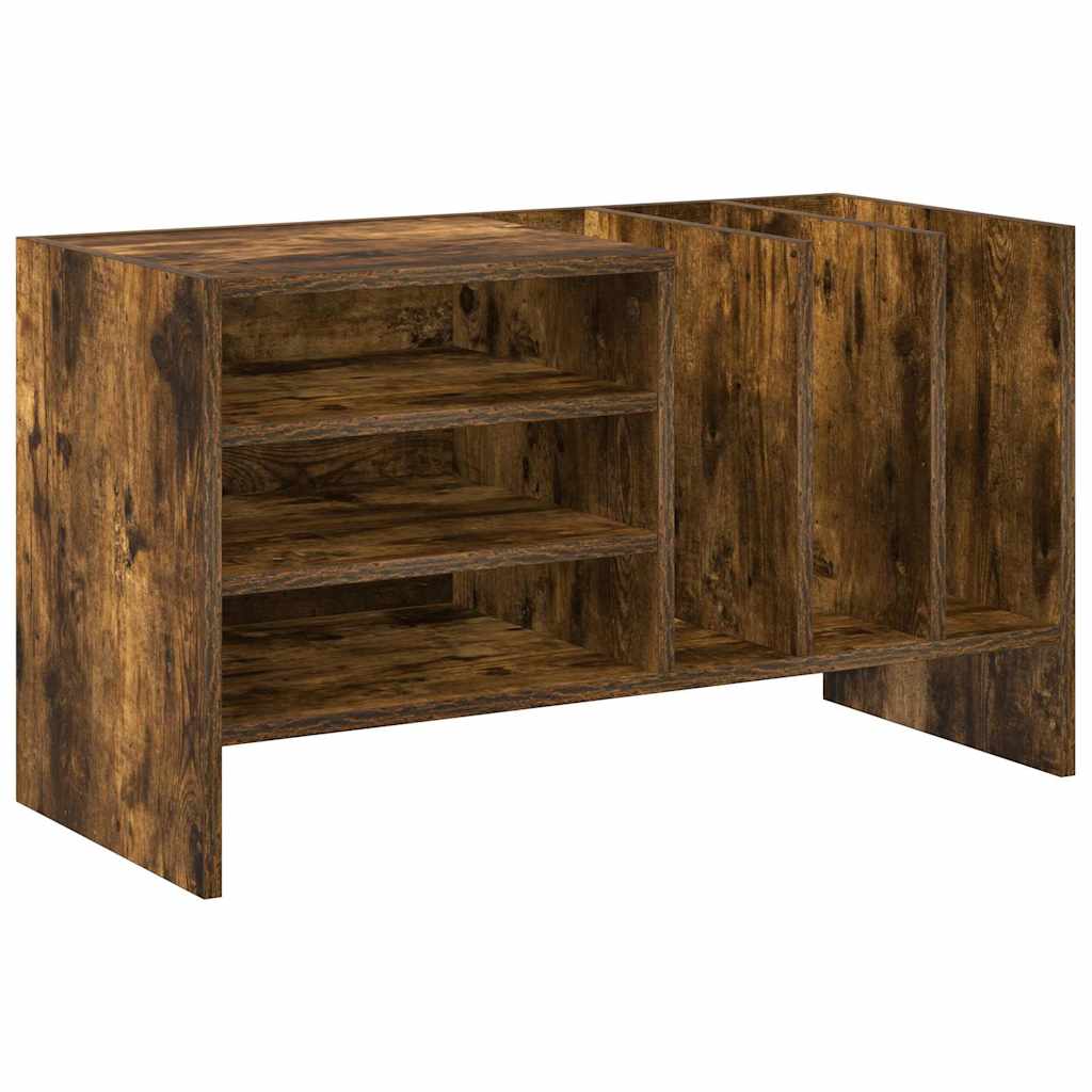 Dulap pentru discuri de vinil Stejar fumuriu 78,5 x 35 x 45 cm