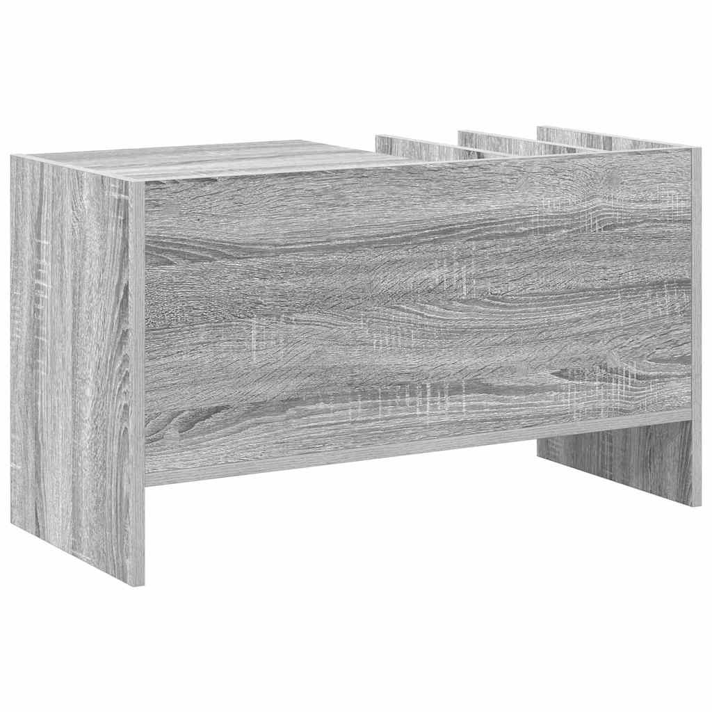 Dulap pentru discuri de vinil Gri Sonoma 78,5 x 35 x 45 cm