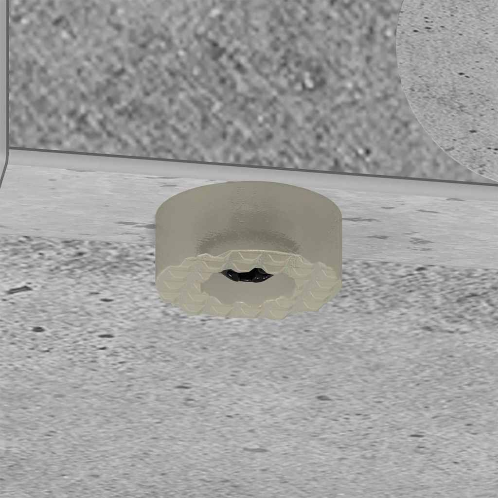 Masă laterală 2 pcs Gri din beton 37 x 32 x 40 cm Lemn compozit