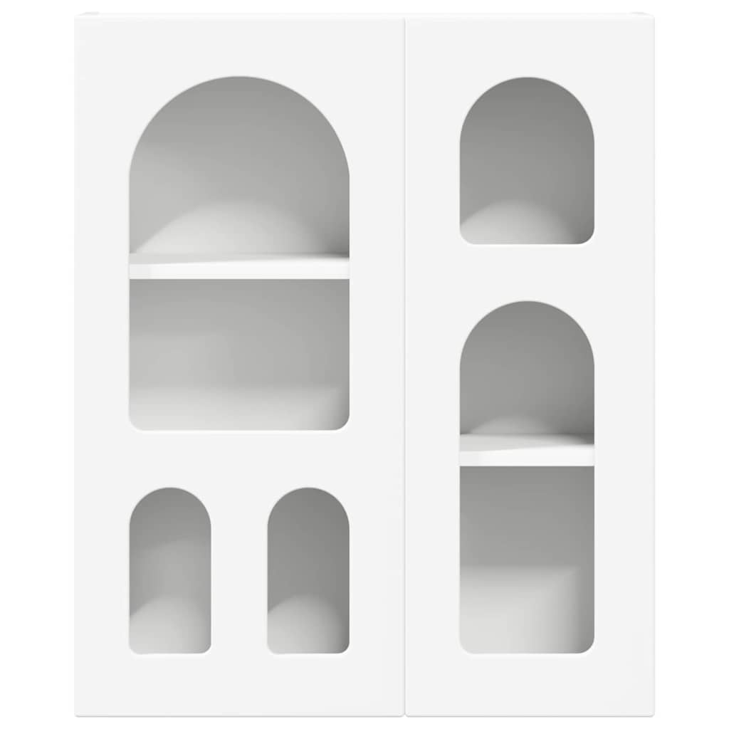 Dulap suspendat cu raft Alb 59 x 20 x 71.5 cm Lemn compozit