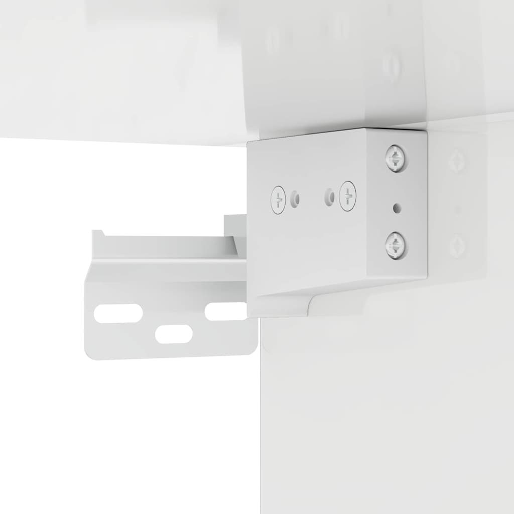 Dulap suspendat Alb lucios 59 x 20 x 71.5 cm Lemn compozit