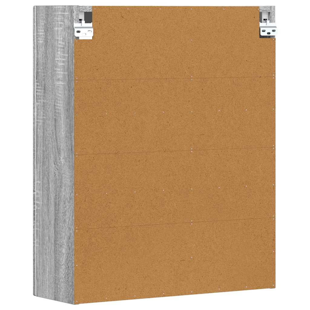 Dulap suspendat Gri Sonoma 59 x 20 x 71.5 cm Lemn compozit