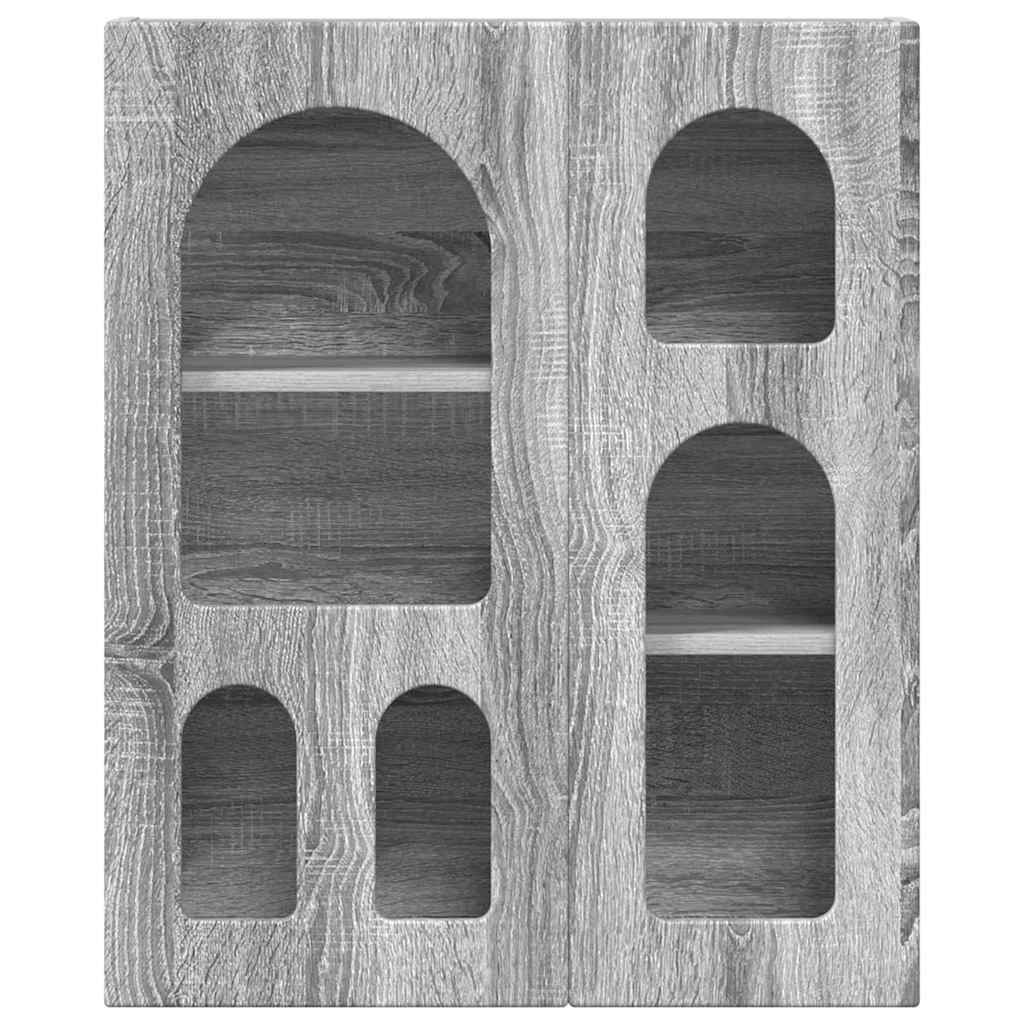 Dulap suspendat Gri Sonoma 59 x 20 x 71.5 cm Lemn compozit