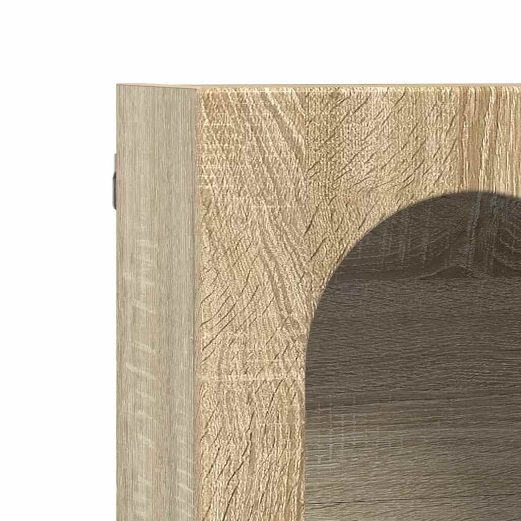 Dulap suspendat Stejar Sonoma 59 x 20 x 100 cm Lemn compozit