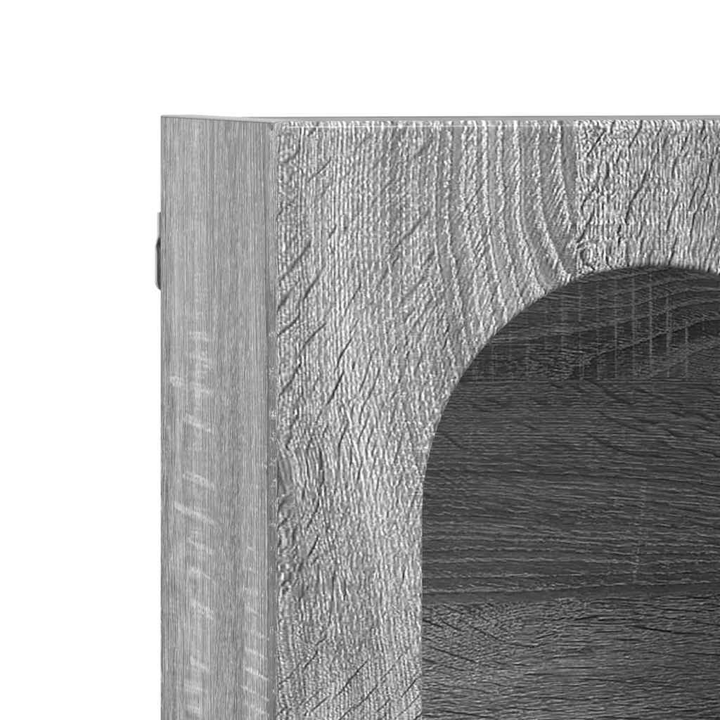 Dulap suspendat Gri Sonoma 59 x 20 x 100 cm Lemn compozit