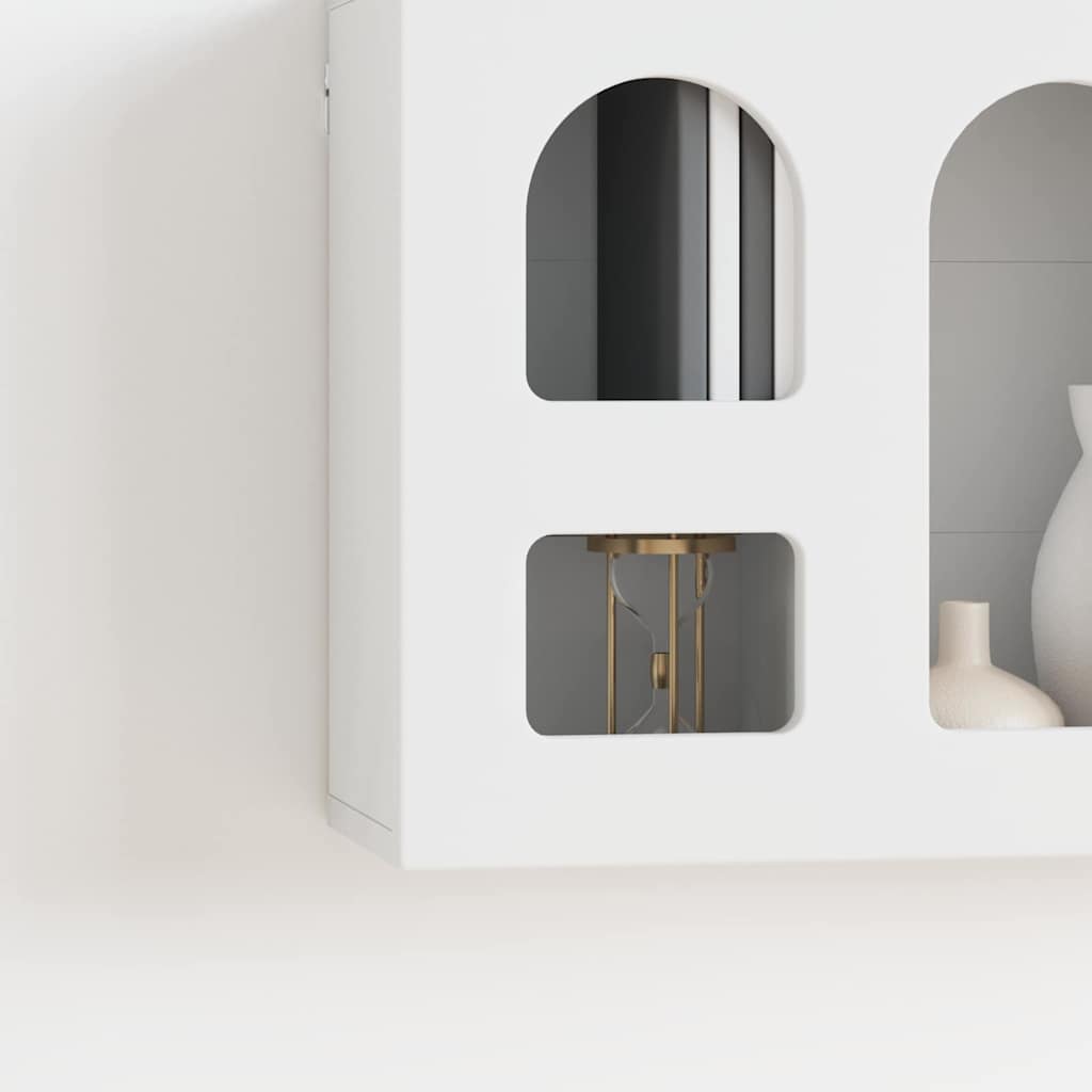 Dulap suspendat cu raft Alb 60 x 20 x 40 cm Lemn compozit