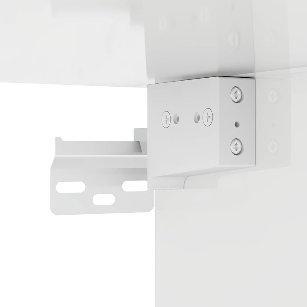 Dulap suspendat Alb lucios 60 x 20 x 40 cm Lemn compozit