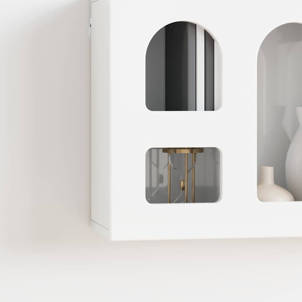 Dulap suspendat Alb lucios 60 x 20 x 40 cm Lemn compozit