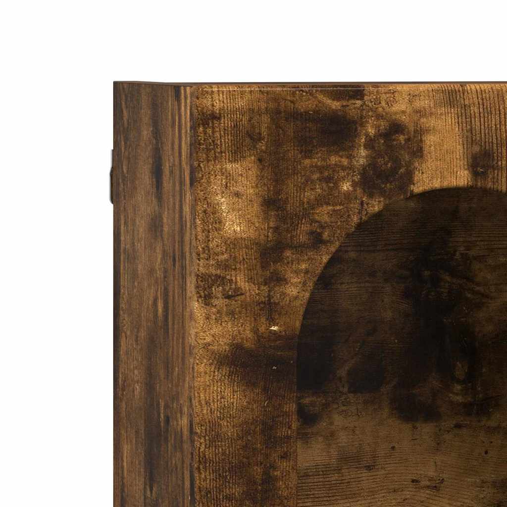 Dulap suspendat Stejar fumuriu 60 x 20 x 40 cm Lemn compozit