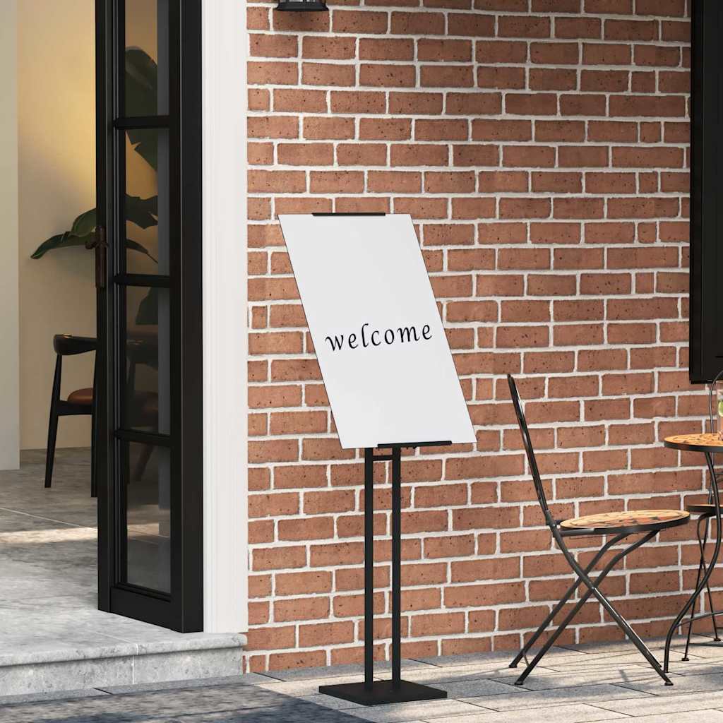 Panouri pentru Târguri 2 pcs Negru 26,5 x 26,5 x 150 cm Oțel