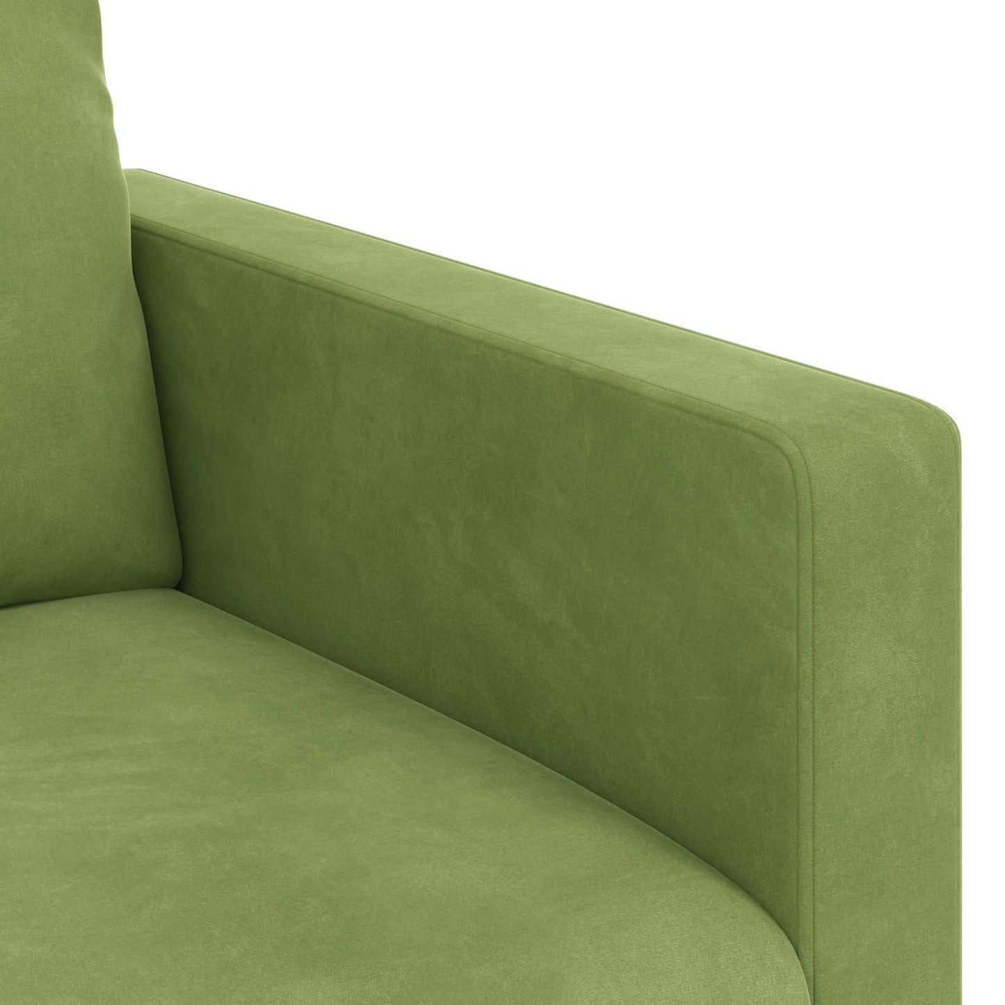 Canapea Verde deschis 78 x 78 x 80 cm Catifea