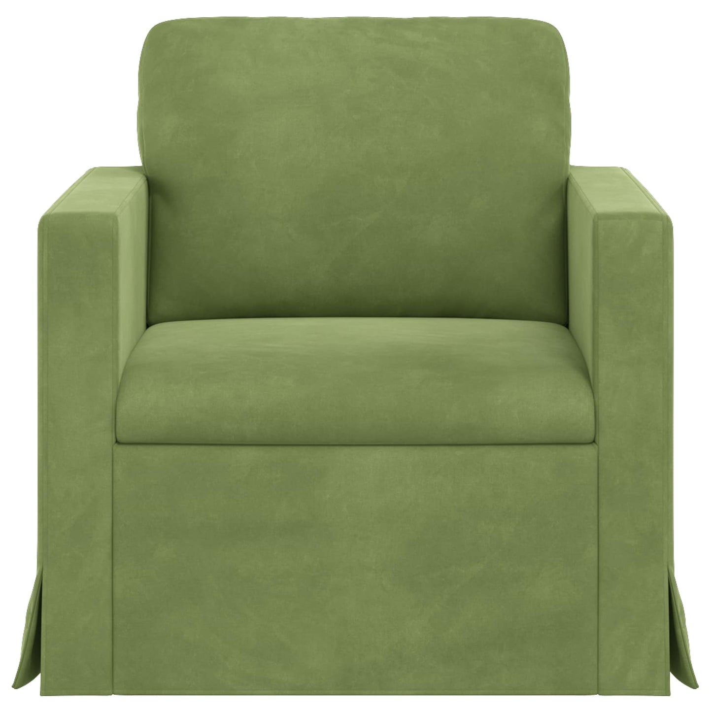 Canapea Verde deschis 78 x 78 x 80 cm Catifea