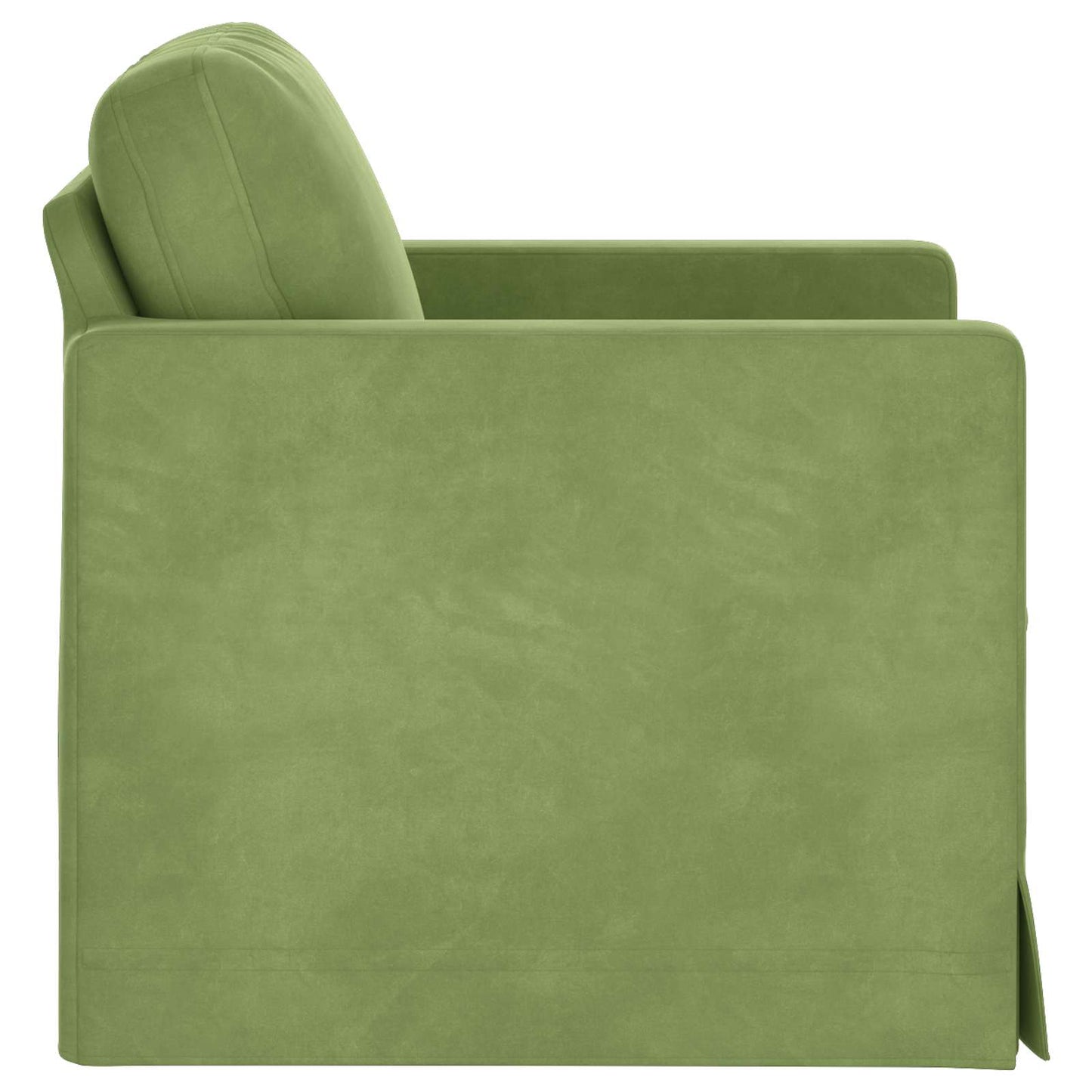 Canapea Verde deschis 78 x 78 x 80 cm Catifea