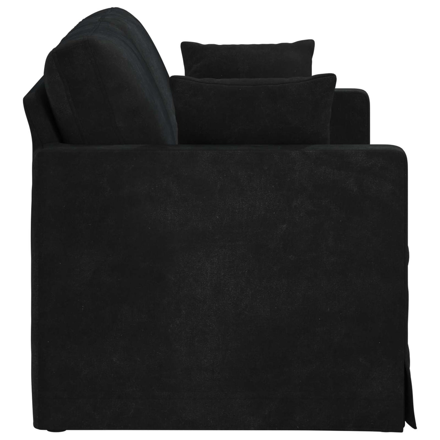 Canapea Negru 138 x 78 x 80 cm Catifea