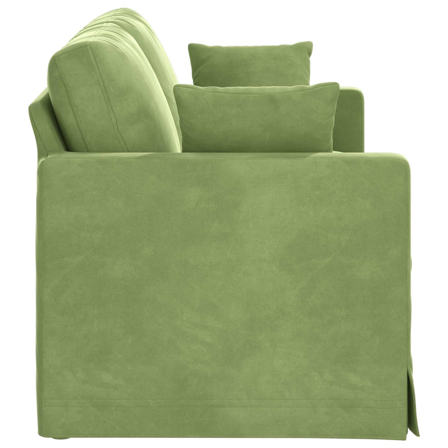 Canapea Verde deschis 158 x 78 x 80 cm Catifea