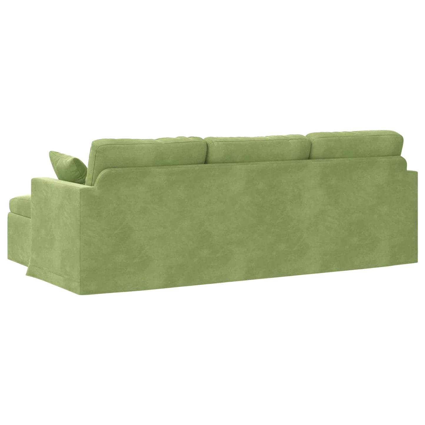 Canapea Verde deschis 198 x 134 x 80 cm Catifea