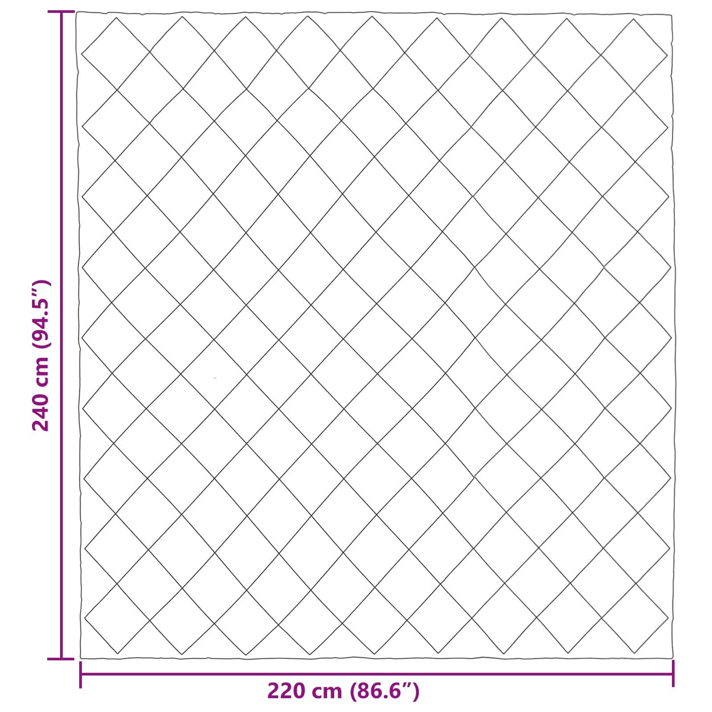 Duvet complet pe tot parcursul anului Verde 220 x 240 cm