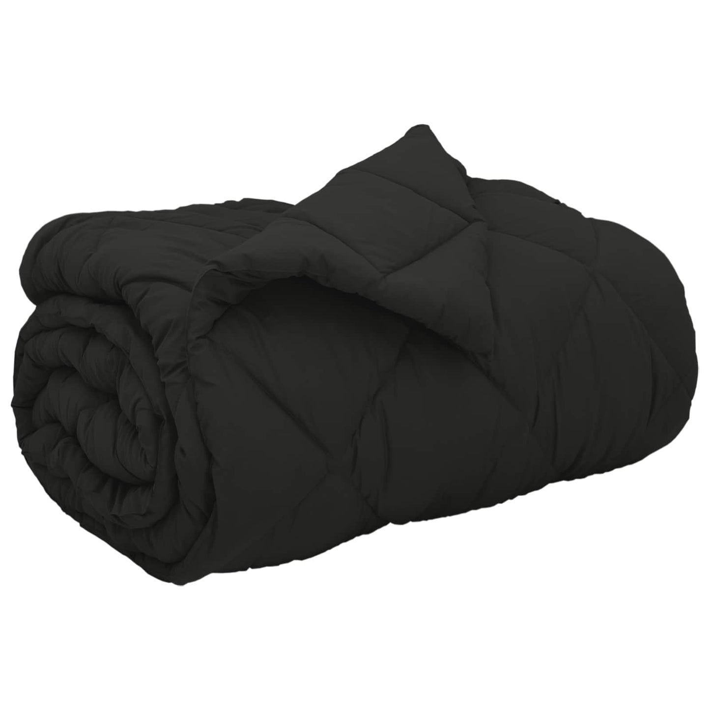 Duvet de iarnă Negru 135 x 200 cm Microfibră